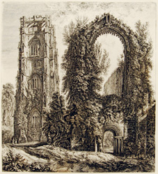 Tower and Nave, Fountain's Abbey